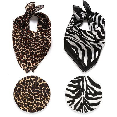 

Бандана Защита лица Маска для лица с животным принтом из 100% хлопка