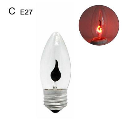 E14/E27 LED flacker Fire Flame Candle Light Bulb Atmosphere Home Decor Lamp/
