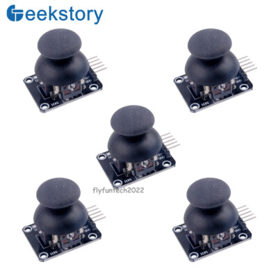 5 PCS Dual Axis XY Joystick Module PS2 Joystick Control Lever Sensor For Arduino