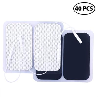 40x TENS Electrode Pads Replacement for Twin Stim Plus 3rd Tens EMS Unit Massage