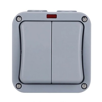 IP66 Elektrischer Wandschalter, 220 V, Licht, Wasserdicht, Ein-/Aus-Sicherh2573