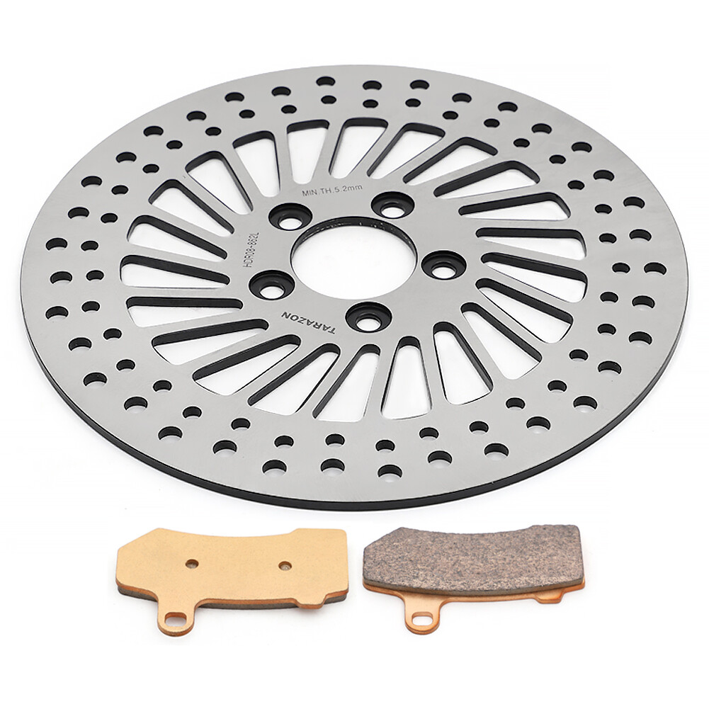 11.8" Rear Brake Rotor Pads for Harley Road King FLHR C Street Glide