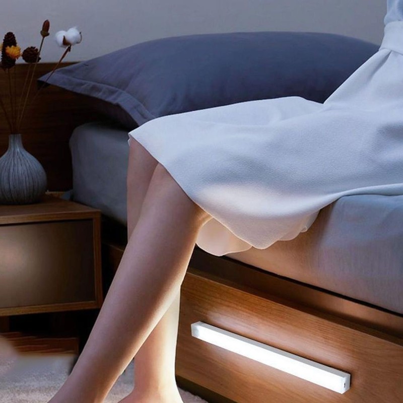 Bewegungsmelder Licht kabelloses LED Nachtlicht-wiederaufladbar- USB S2C0