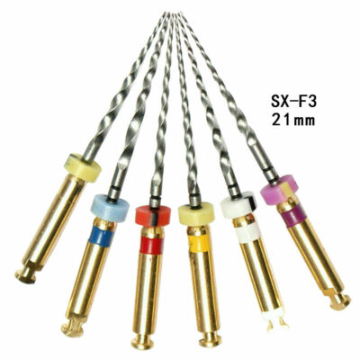 AZDENT Dental Endodontic Use Engine Use NiTi Super Taper Rotary File 21mm Needle