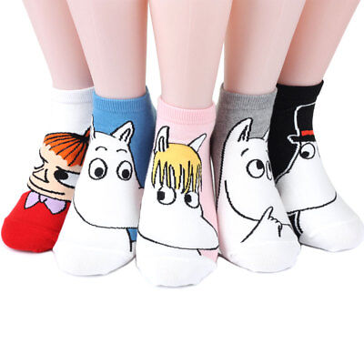 Moomin Women's Socks 5 pairs Made in Korea - Stand out