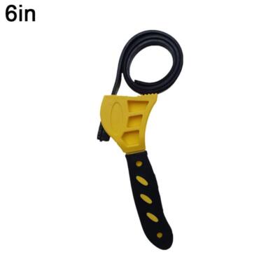 Multi-function Belt Strap Wrench Adjustable Oil Filter US RepairSpanner Y0R9