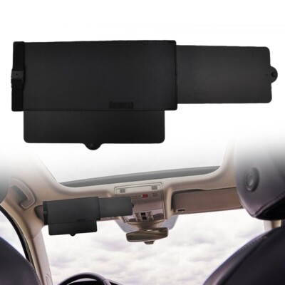 Car Anti Glare Sun Visor Extension 2 In 1 Day And Night Use For Driving