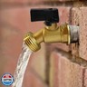 Uenede Brass Garden Hose Bibb Valve, 1/2