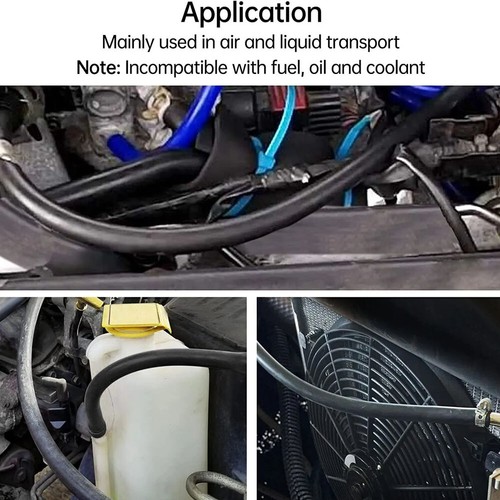 5FT 5/32 1/4 5/16 3/8" ID Automotive Silicone Vacuum Tubing Hose line Kit 4PCS