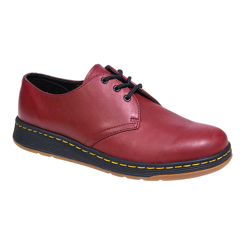 DR MARTENS MENS BOOTS, CHERRY RED, CAVENDISH CHERRY RED