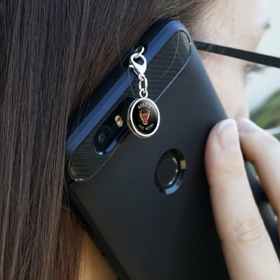 Robots Are Metal Rock Funny Humor Mobile Cell Phone Headphone Jack Charm