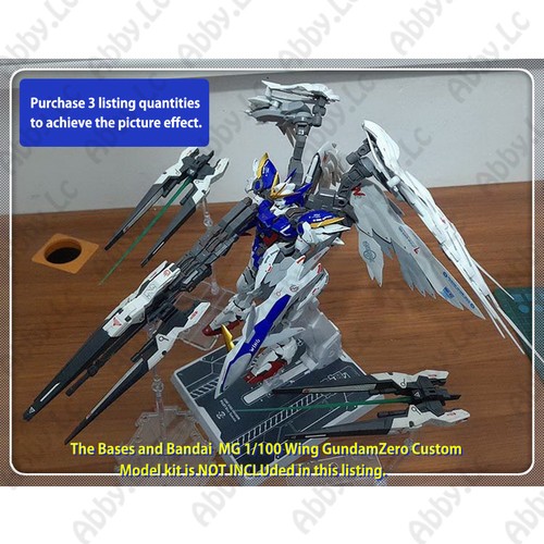 ロボット WING GUNDAM ZERO EW & DREI ZWERG MG 1/100 Wing Gundam Zero Custom EW + Drei Zwerg [Special