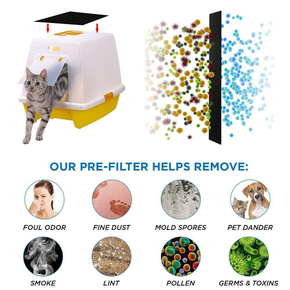 Replacement Filter Activated Charcoal Deodorizing Filters Re