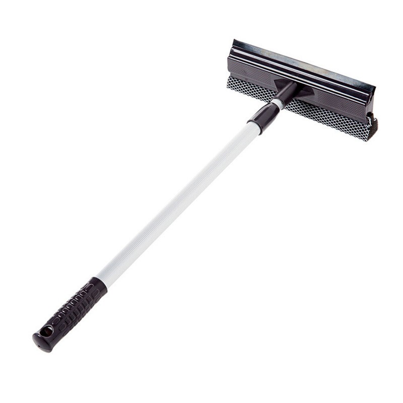 Window Squeegee Mirror Cleaner with Telescopic Rod Washing Tool for trusted