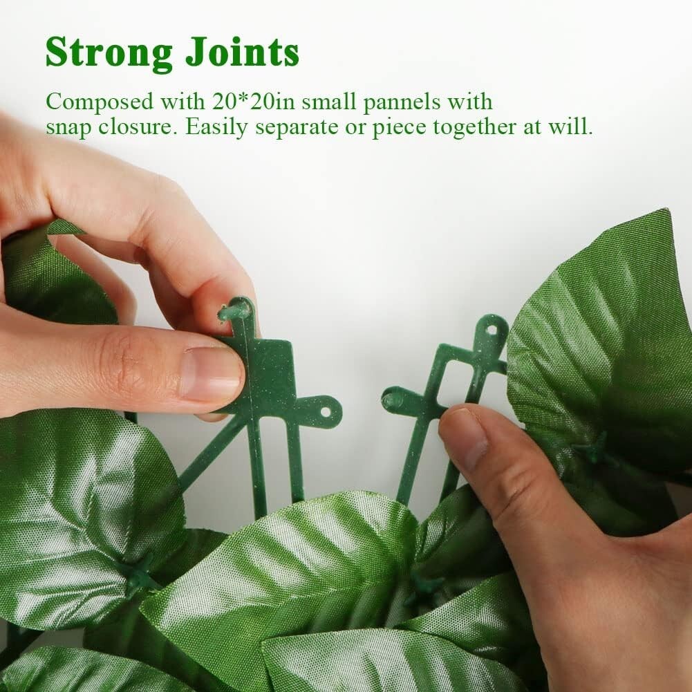 iCover Artificial Ivy Privacy Screen for Fence,Greenery Vines, Decorative Fence