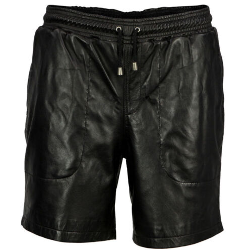 NWT NEW Amiri Leather Tactical Cargo Shorts Orange Men's NWT NEW Amiri Leather Tactical Cargo Shorts Orange Men's
