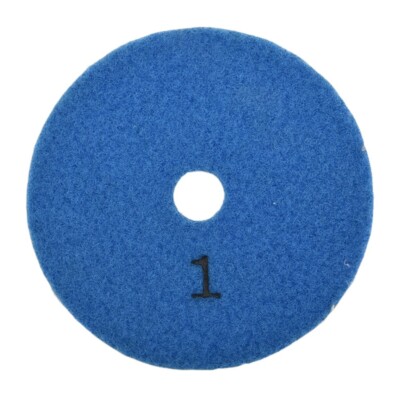 4 Inch*/Diamond Polishing Pads Wet/Dry 3 STEP SET Granite Stone Concrete Marble