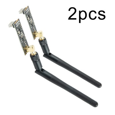 Reliable and Efficient 24GHz Wireless Transceiver Module with Antenna Included