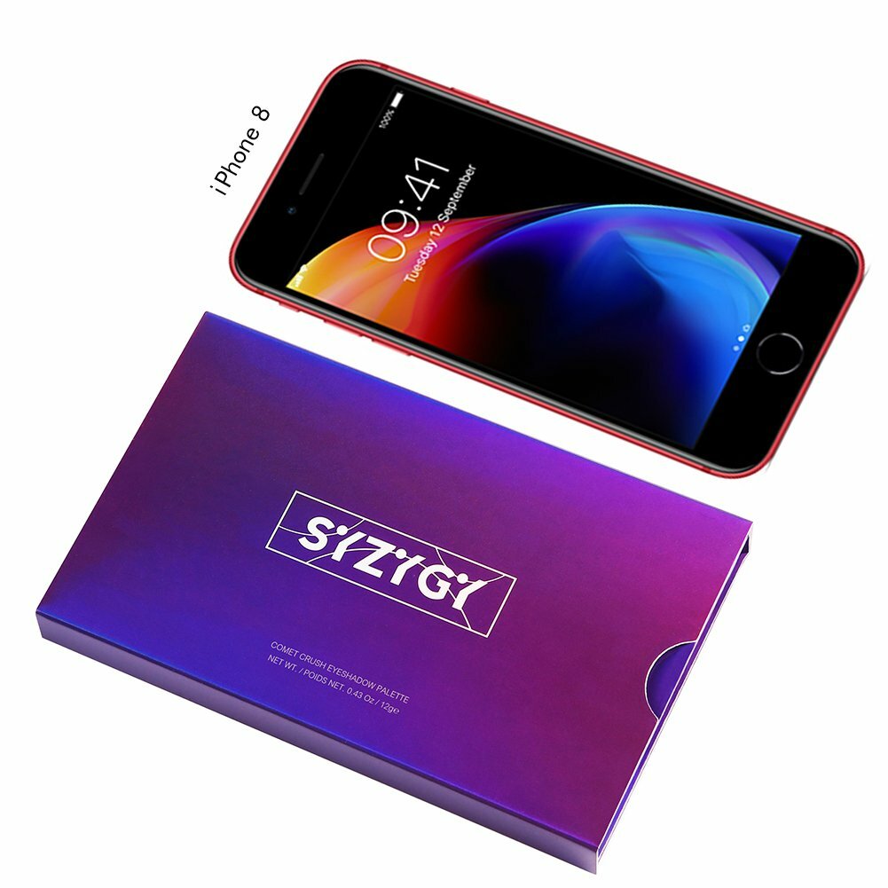 SYZYGY Eyeshadow Palette, Comet Crush Chameleon Glow Makeup Pallet, Duochrome