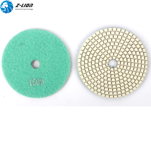 ️ 4" Diamond Polishing Sanding Pads Dry Wet for Granite Terrazzo Glass Ceramics 🔥 купить