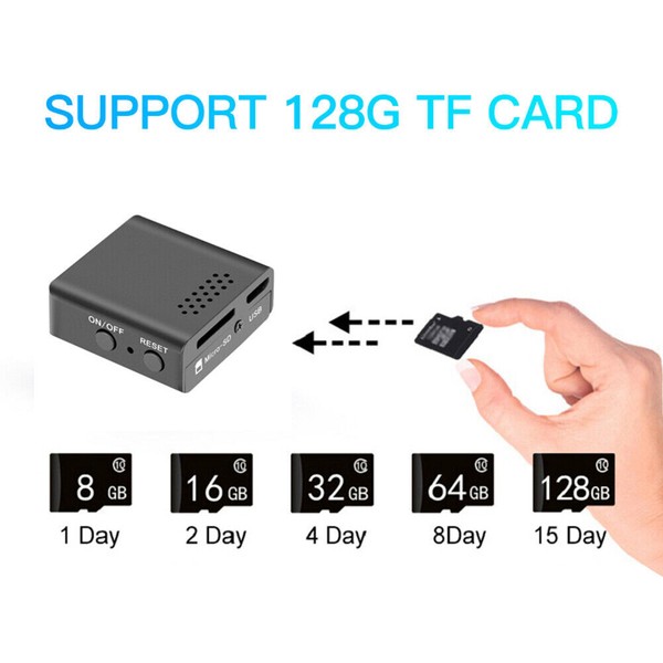 Mini Spy Camera WIFI 1080P HD Hidden IP Motion Night Vision Security Nanny Cam - Image 9