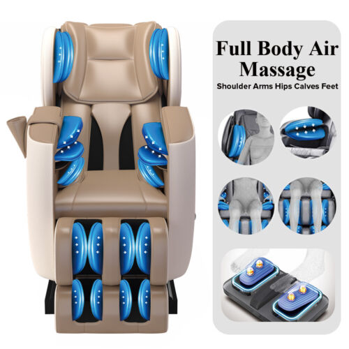 Full Body Shiatsu Electric Massage Chair Recliner ZERO GRAVITY W/Heating&Roller