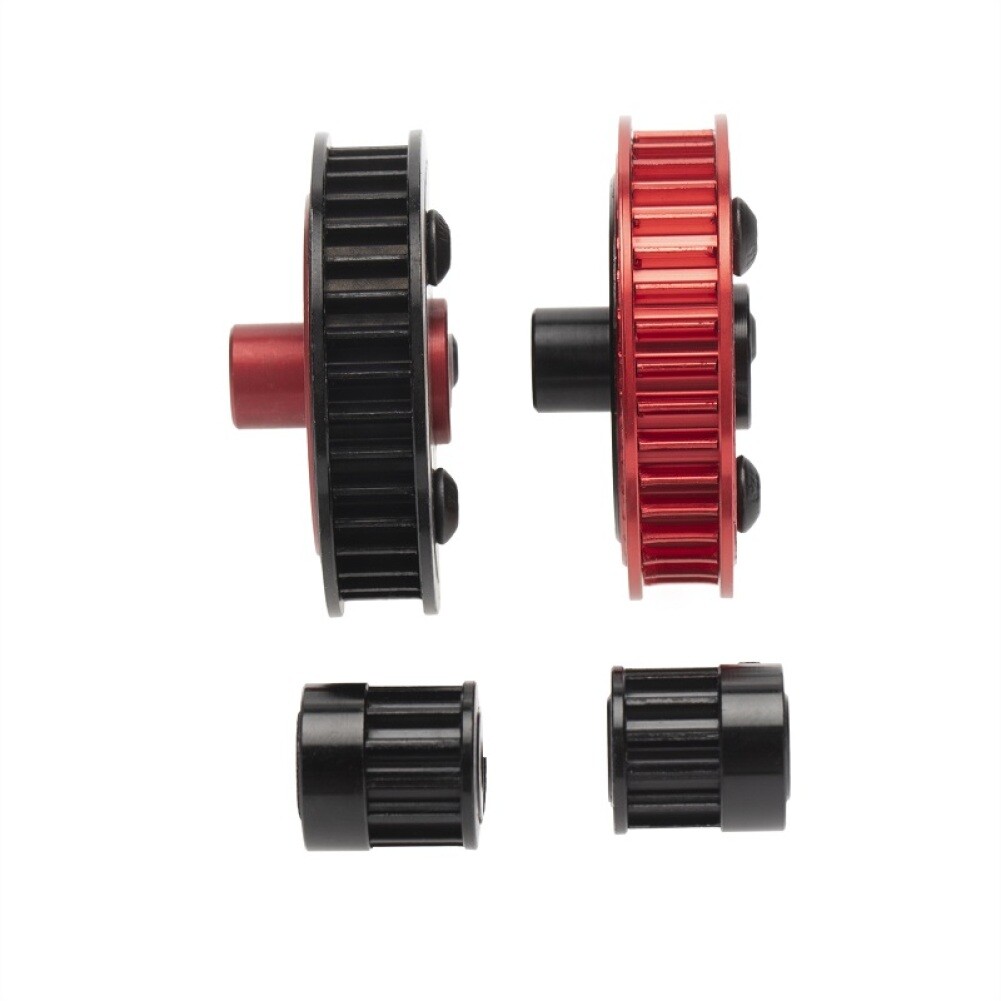 1/10 RC Car Belt Drive Transmission Gear For Axial SCX10& SCX10 II 90046 Gearbox