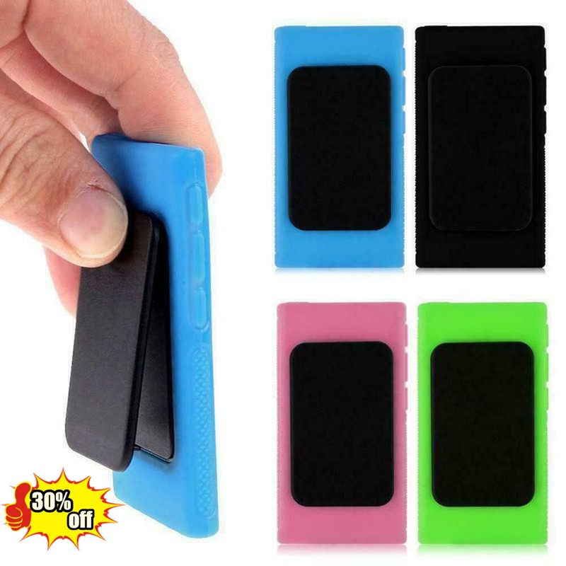 Soft Gel Case Rubber Cover Belt Clip Holder For iPod 7th Gen