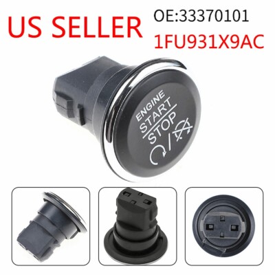 Push to Engine Start Stop Button Switch for 2008-14 Dodge Challenger 1FU931X9AC