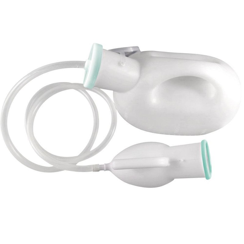 2000ML Men Portable Potty Pee Bottle 130 Cm Tube Hospital Male Urinal Collector