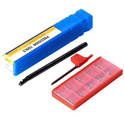 7mm S07K-SCLCR06 Lathe Boring Bar Holder Tool+ 10pcs CCMT060204 Carbide insert