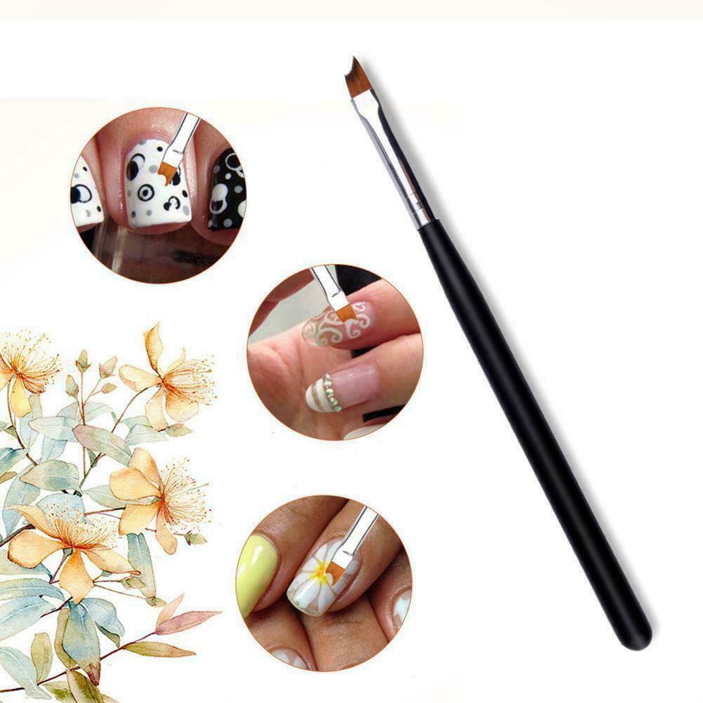 Uv Gel Nagel Pinsel Zeichnung Malerei Stift Schwarz
