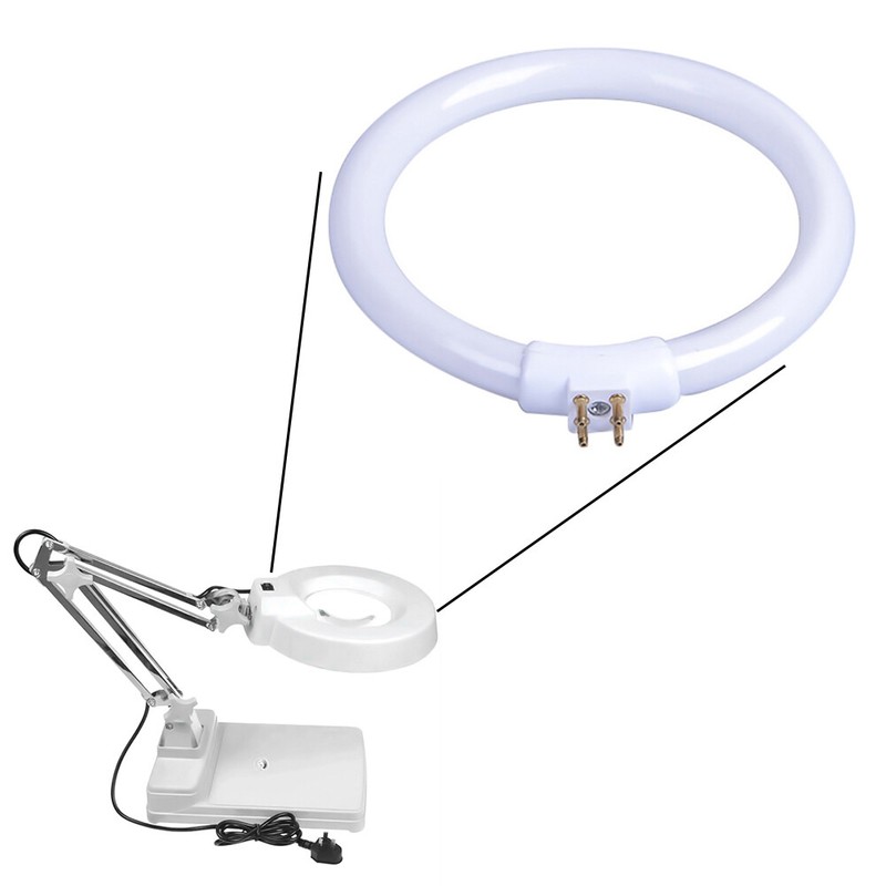 General 114865 11W Circular Fluorescent Bulb for Desktop Magnifying Lamps 4.75"