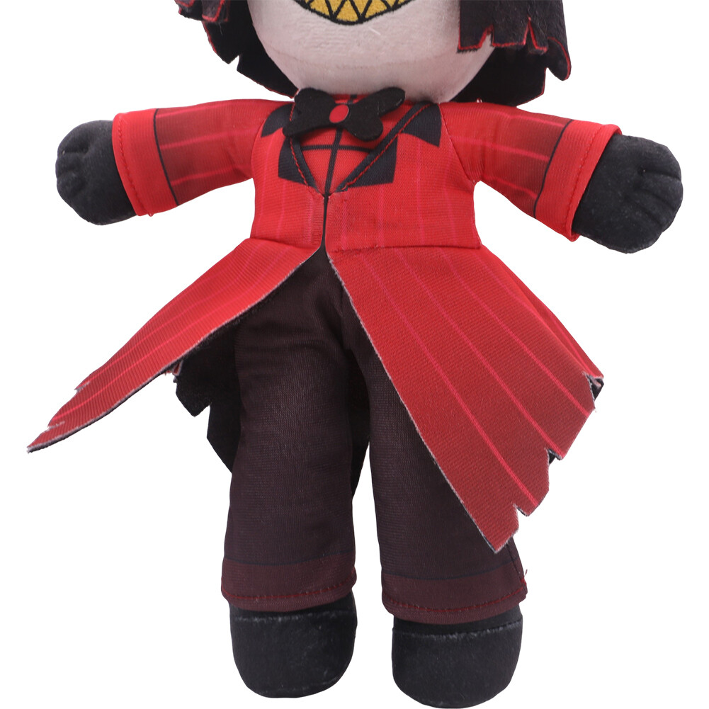 Moe-124 属性 Alastor 同人 20cm doll ぬいぐるみ Yejue Alastor Plush, Hell Inn Alastor Figure Stuffed Animal