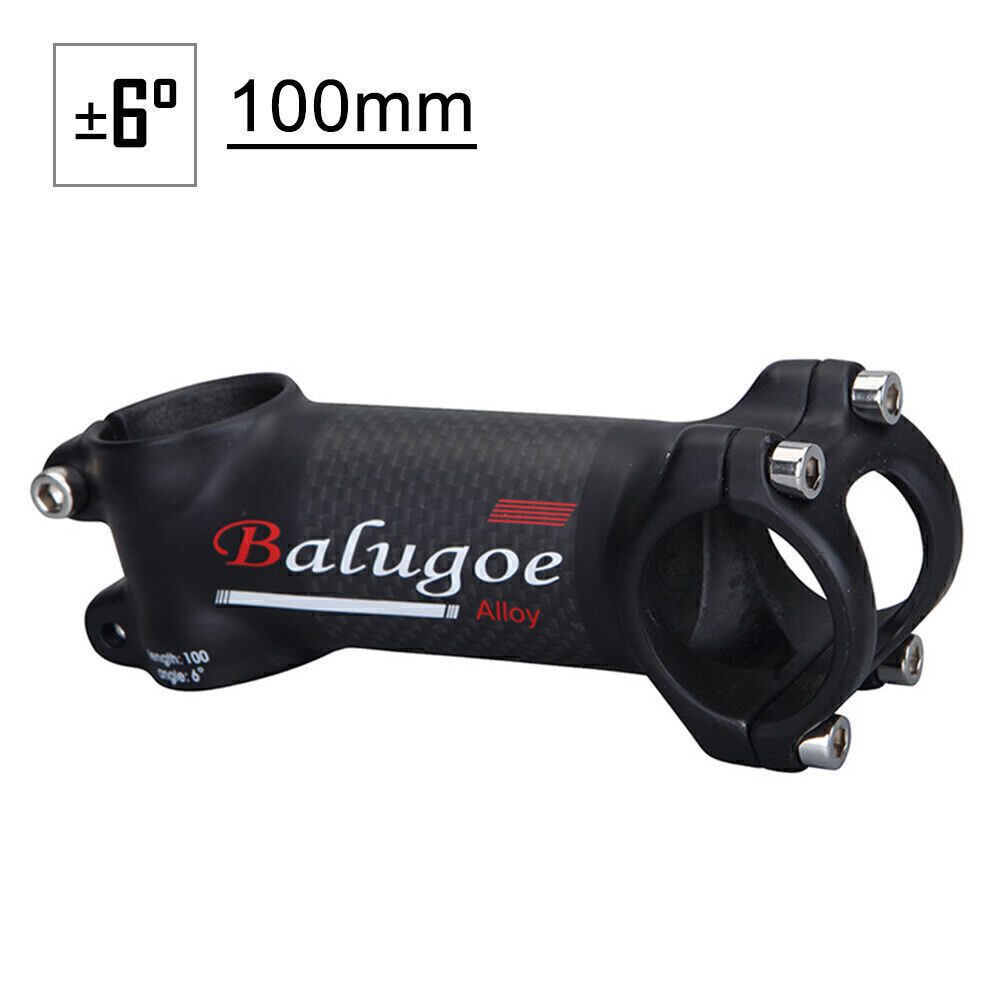 Half Carbon Fiber Stem MTB Road Bike Stand 6 17 Degree Stems