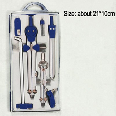 7x Drawing Drafting Compass School Geometry Math Tools for Circles Zinc Alloy US
