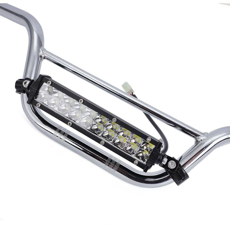 For KLX110 & CRF110 Pitbike Plug and Play LED Headlight Light Bar Switch Kit US