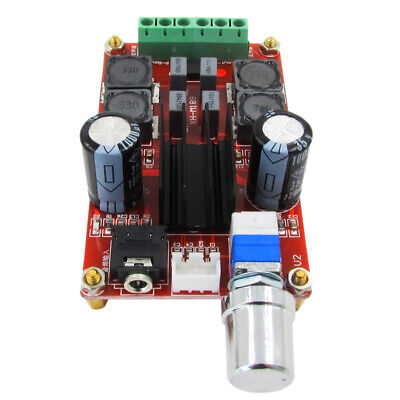 Mini Class D Power Amplifier HiFi Stereo Channel Digital Audio Amp Board 2*50W
