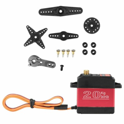 DSSERVO DS3218MG 20kg Metal Gear Digital Steering Servo for RC Car Boat US Stock