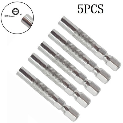 6,35mm 1/4-Zoll-Einlage Bit-Adapter Steckholder Bis Zu 4mm Chromvanadiumstahl