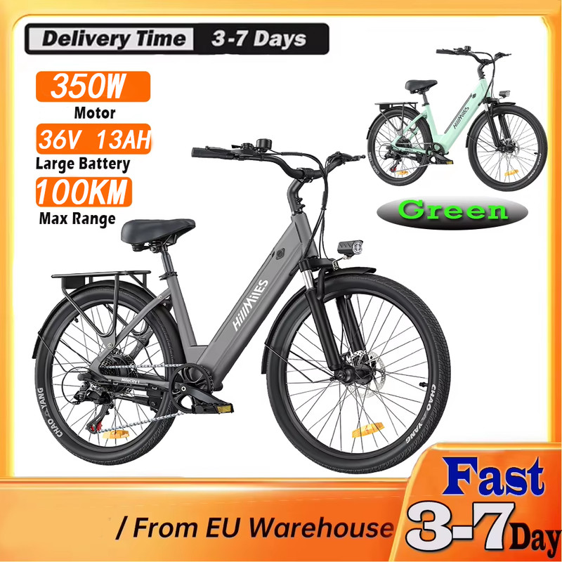 26 Zoll Mountainbike Elektrofahrrad 250w E Bike 36v 13ah Stadt Pedelec Ebike Eu
