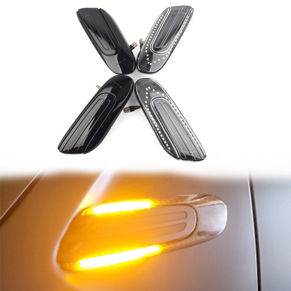 LED Dynamic Side Marker Light Turn Signal Lamp For Mini Cooper F55 F56 2014-2017