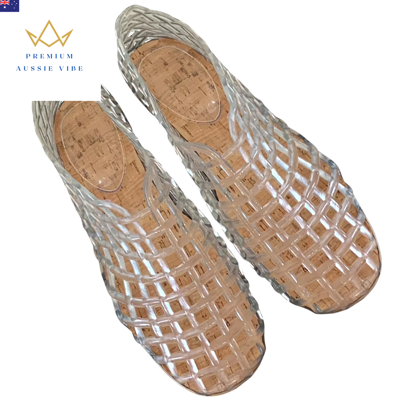 Fashionable Mesh Women'S Ballet Mary Jane Shoes Summer Walking Shoes Women Jelly Flats Mesh Ballet Flats Square Toe Fashion Flat