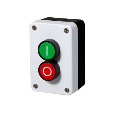 Waterproof Push Button Station Switch with Remote Control and Motor Reset