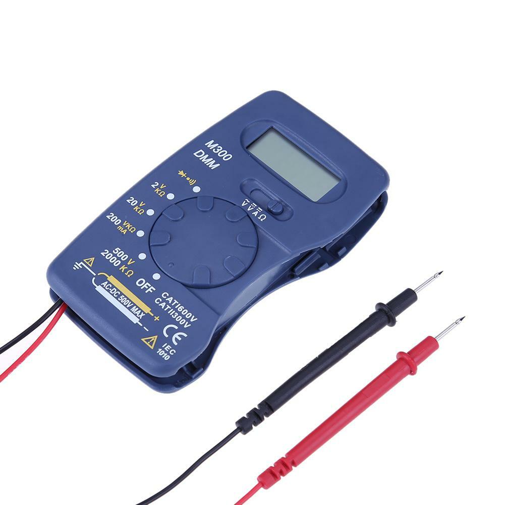 M300 Multimeter Digital ultradünne Mini Pocket Tester integriert