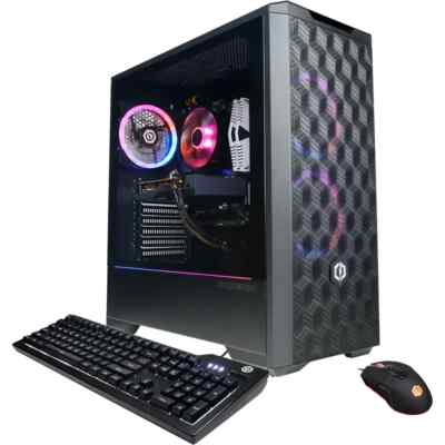CyberPowerPC Gaming Desktop AMD Ryzen 7 5700 3.7GHz 16GB RAM 1TB SSD RTX 3060Ti