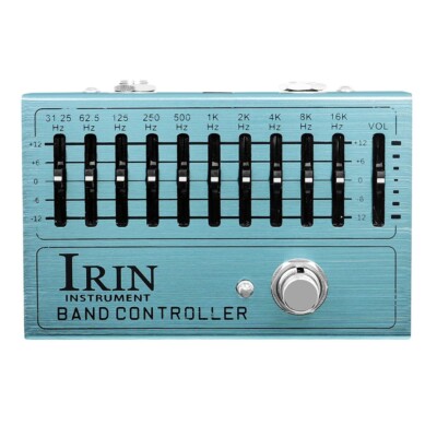 IRIN Overdrive Distortion Ten Segment Eq Effect Device For Electric Guitar