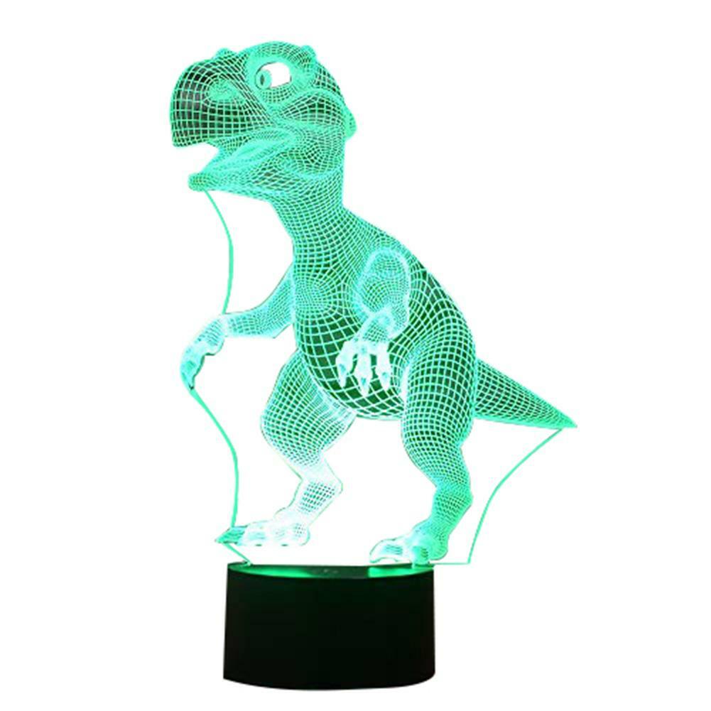 dinosaurier lampe kinderzimmer 3d?nachtlichter & schlummerleuchten für kind /Neu