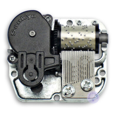 BOØWY 2タイトル ボックスセット Music Box Parts Mechanism Grey Wind up Sankyo Musical