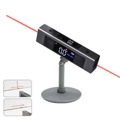 Digital Laser Level Inclinometer Laser Protractor Angle Ruler Measurement Tool